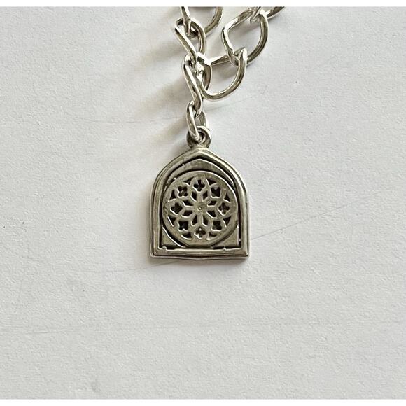 1960s 925 Sterling St. Thomas Aquinas Catholic School Dallas TX 4-Charm Bracelet - Picture 10 of 12